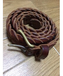 ANGLO | Angloのレザーメッシュベルト。
Made in England (ベルト)