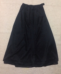 ブランド不明 | リボン柄ロングスカート（USED）(スカート)