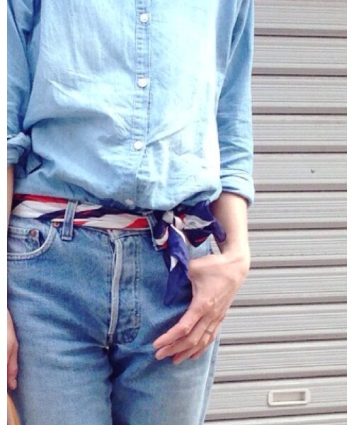 ★Abel★ ロングシャツ 105cm グレー系チェック　山本麗子 ☆Abel☆ ロングシャツ 105cm グレー系チェック 山本麗子