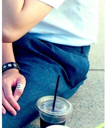 麻混シャンブレースラックス | スラックス