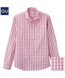GU | （GU）ブロードチェックシャツ(シャツ/ブラウス)