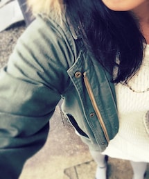 その他 | ファーを入れたいけど上手にとれません😂(その他)