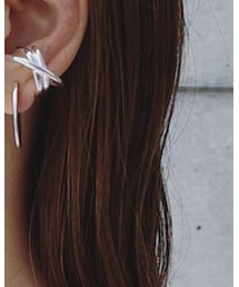 blanc iris | イヤーカフ