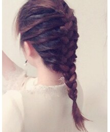 編み込みヘア♪ | その他
