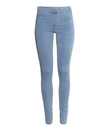 H&M | スーパーストレッチ素材のパギンス\( *´▽`* )/フロントポケットにバックポケット付きの優秀さっ！
(デニムパンツ)