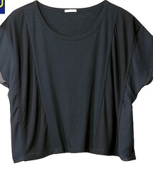 GU | SALEで\( *´▽`* )/
袖はシースルーなのです(^^)(Tシャツ/カットソー)