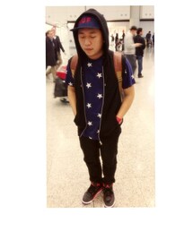 H&M | T-shirt :H&M
背心：H&M
褲子：Daytripper
鞋：Jordan3
(Tシャツ/カットソー)