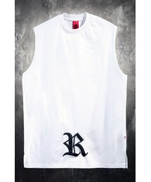ByTheR Printed Big Letter Logo Sleeveless Shirt(その他トップス)