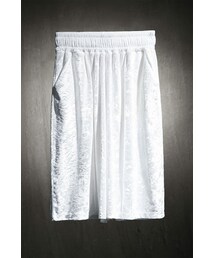 ByTheR | skull embroidered wave velvet shorts(その他パンツ)