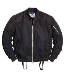 H&M | サスペンダー付きボマージャケット、袖口はサムホールの開いたリブ付き。キルティングの裏地付き。(ジャケット/アウター)