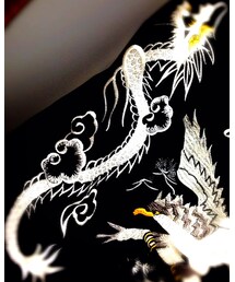 GLADNEWS | 別珍側の袖刺繍(ブルゾン)