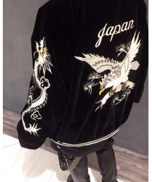 ♀スタッフ着用のサイズ感😂 | ♀スタッフ着用だと☝️こーなります(その他アウター)