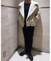 ボアライダースを開いて着ると | オープン(その他)