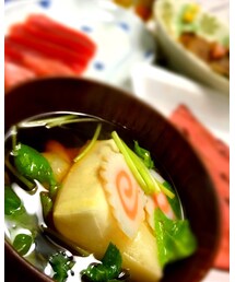 正月最後の雑煮かな | 実家飯(その他)