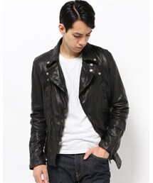 BLUE WORK | ACE(ライダースジャケット)