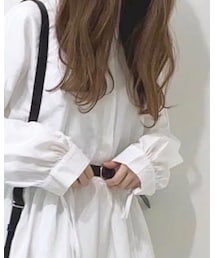 and rabbit | シャツワンピース