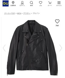 GU | ライダースジャケット