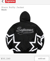 Supreme  | STAR PUFFY JACKET 19SS(ジャケット/アウター)