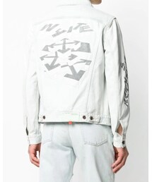 off white | 3D Pencil slim denim jacket(デニムジャケット)