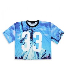 HALFMAN | HALFMAN / LIBERTY CROPPED TEE(Tシャツ/カットソー)