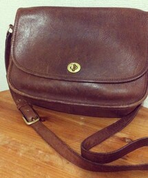 COACH | NEWYORKのフリーマーケットで見つけたCOACHの革バック(ショルダーバッグ)