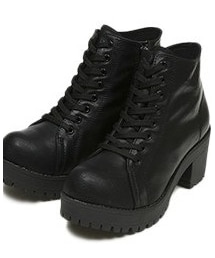 NUOVO | 編み上げブーツ(ブーツ)