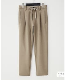 PLST | ダブルクロスサロンパンツ　¥8,990(パンツ)