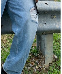 asos | COLLUSION Skater jeans in washed blue (デニムパンツ)