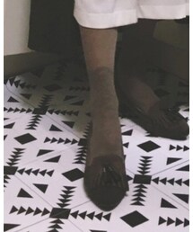 可可色中跟牛津鞋 | ローファー