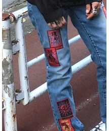 MARCELO BURLON | デニムパンツ