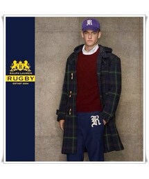 RALPH LAUREN RUGBY | タータンチェックダッフルコート(ダッフルコート)