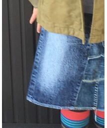 DENIM DUNGAREE | デニムスカート