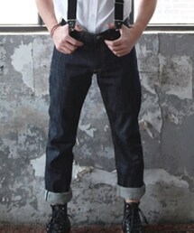 fridaytosunday_denim_by cone mils salvage(デニムパンツ)