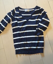 Deuxieme Classe | Border cotton cutsaw-Deuxme Classe(Tシャツ/カットソー)