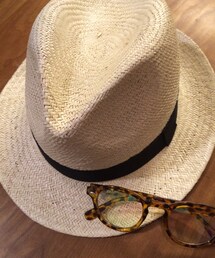 H&M | Straw hat & glasses(ハット)
