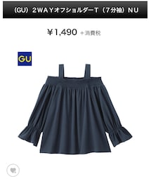 GU | Tシャツ/カットソー