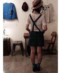 サロペット(デニムスカート)