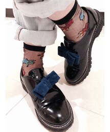 金魚透膚襪(ソックス/靴下)