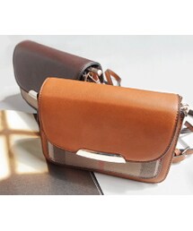 バーバリーチェック柄ショルダーバッグ(ショルダーバッグ)