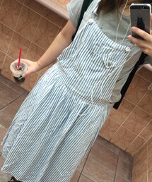 w closet | マキシ丈のサロペット(サロペット/オーバーオール)