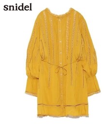 SNIDEL | シャツワンピース