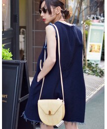 Ameri vintage | デニムワンピース(ワンピース)