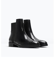 ZARA | サイドゴアブーツ(ブーツ)