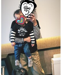 オヤコーデ 見えてないけど😂 | その他