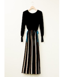 RELDI | STRIPE KNIT-DRESS(ワンピース)