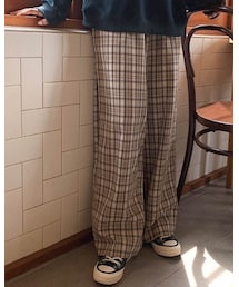 u dresser | クラシカルチェックパンツ(パンツ)