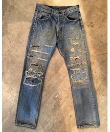 NEXUSVII | REPAIRED DENIM PANTS(デニムパンツ)