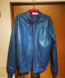 TOPMAN | レザージャケット M(カバーオール)