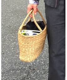 城崎温泉旅館の借り物 | かごバッグ