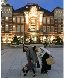 ＊東京駅で祖母と姪とはしゃぐ＊ | その他